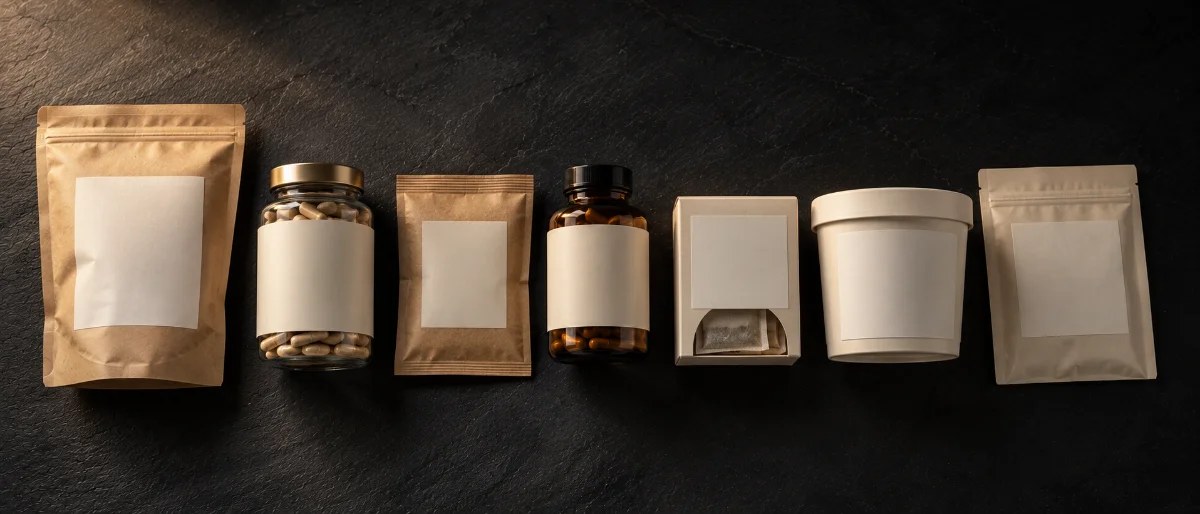 Branded packs and labels